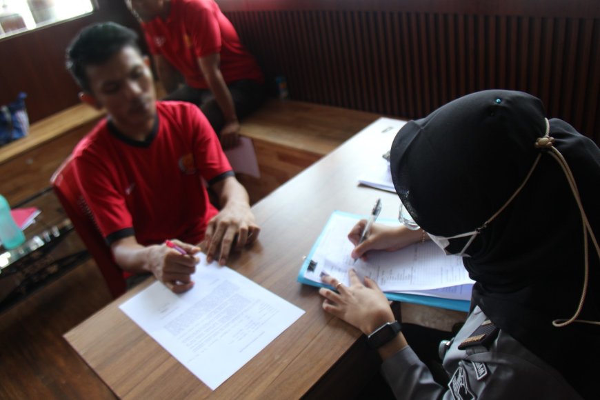 Lapas Kelas IIA Pekanbaru Gelar Sidang Litmas bagi Warga Binaan