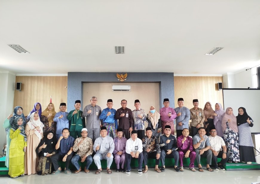 Sekda Rohil Bersama LPTQ Adakan Rapat Persiapan MTQ Provinsi Riau ke-XLIII di Bengkalis
