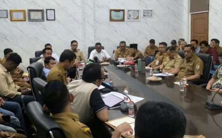 Wakil Ketua DPRD Pelalawan Ikuti Rapat Kolaborasi Penanganan Jalan Lintas Bono
