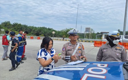 Penegakan Hukum dan Edukasi Lalu Lintas; Upaya Subdit Gakkum Cegah Kecelakaan di Jalan Tol Pekanbaru-Dumai