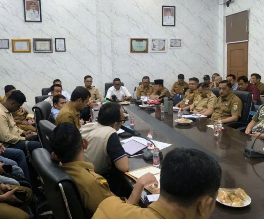 Wakil Ketua DPRD Pelalawan Ikuti Rapat Kolaborasi Penanganan Jalan Lintas Bono
