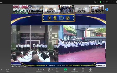 Lapas Pekanbaru Apel Bersama Pegawai di Lingkungan Kemenko