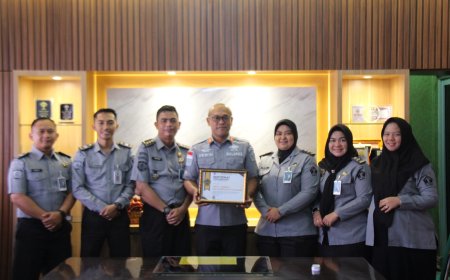 Lapas Kelas IIA Pekanbaru Raih Penghargaan IKPA Excellent dengan Nilai Sempurna Tahun 2024