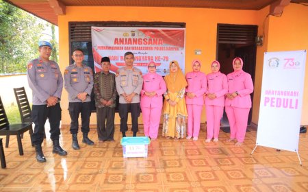 Polres Kampar Gelar Anjangsana dan silaturahmi terhadap Purnawirawan dan warakawuri