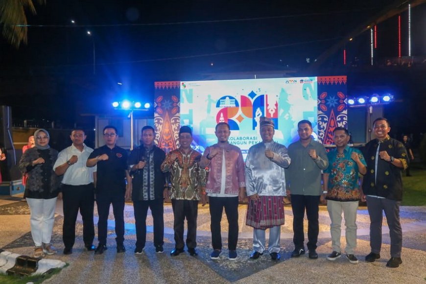 Wako Agung Nugroho Resmikan Logo Hari Jadi ke-241 Kota Pekanbaru