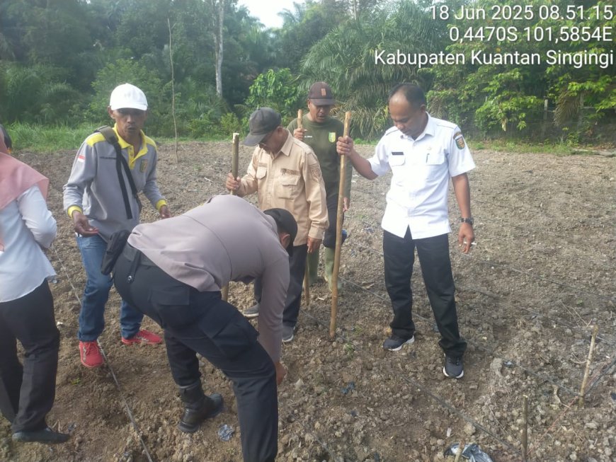 Polsek Benai Dukung Swasembada Pangan Nasional 2025