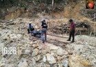 Polsek Singingi Lakukan Pengecekan Lokasi PETI di Sungai Ongau