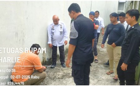 Petugas Lapas Bangkinang Gagalkan Penyelundupan Narkoba
