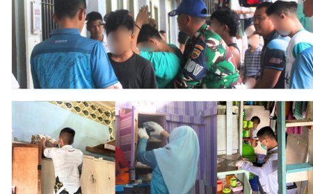 Lapas Bangkinang Kembali Gelar Razia Kamar WBP