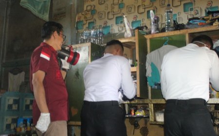 Tegakkan Komitmen Zero Halimar: Lapas Bangkinang Konsisten Gelar Razia