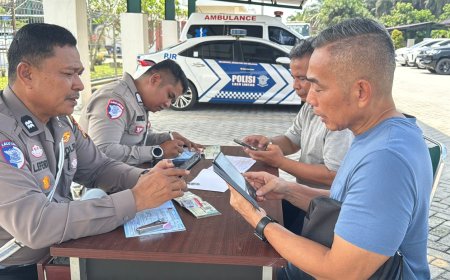 Satgas Gakkum Tindak Pengemudi Ngebut di Tol Pekanbaru–Dumai Gunakan Speed Gun