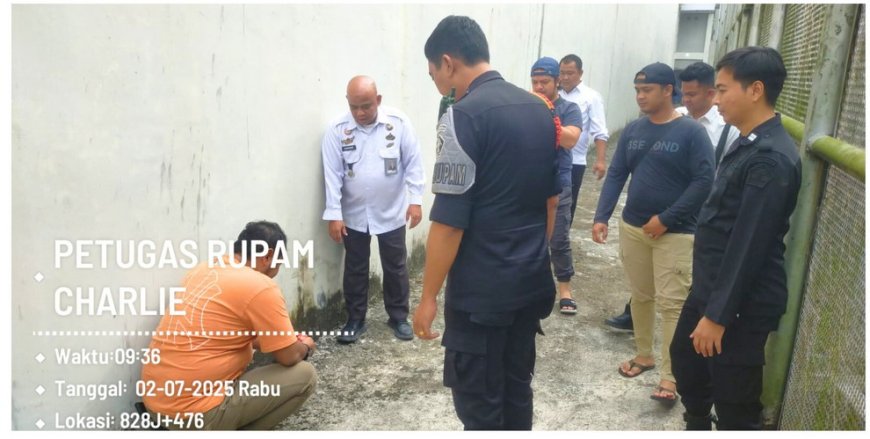 Petugas Lapas Bangkinang Gagalkan Penyelundupan Narkoba