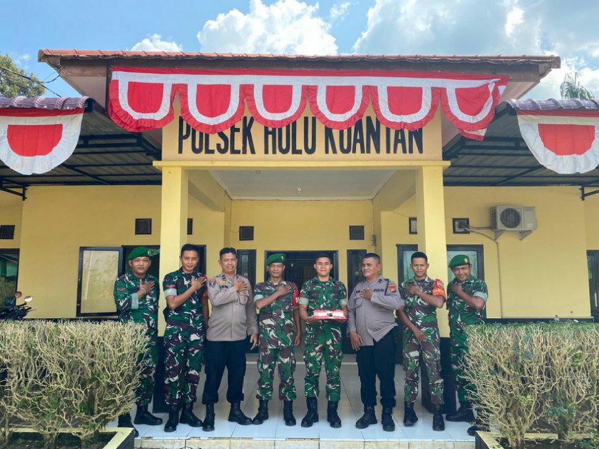 Kapolres Kuansing Apresiasi Kejutan TNI di Hari Bhayangkara ke-79