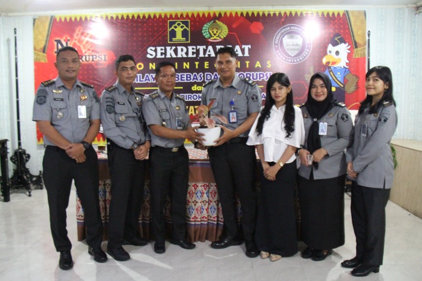 Kalapas Kelas IIA Pekanbaru Gelar Pranikah Petugas Lapas