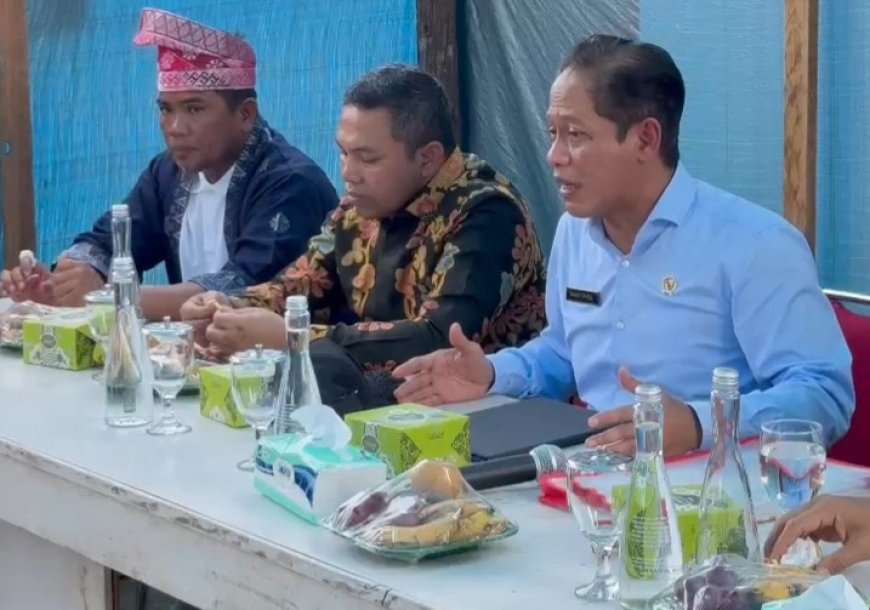Bupati Pelalawan Bersama Gubernur Riau Dampingi Menteri LHK Tinjau Restorasi TNTN
