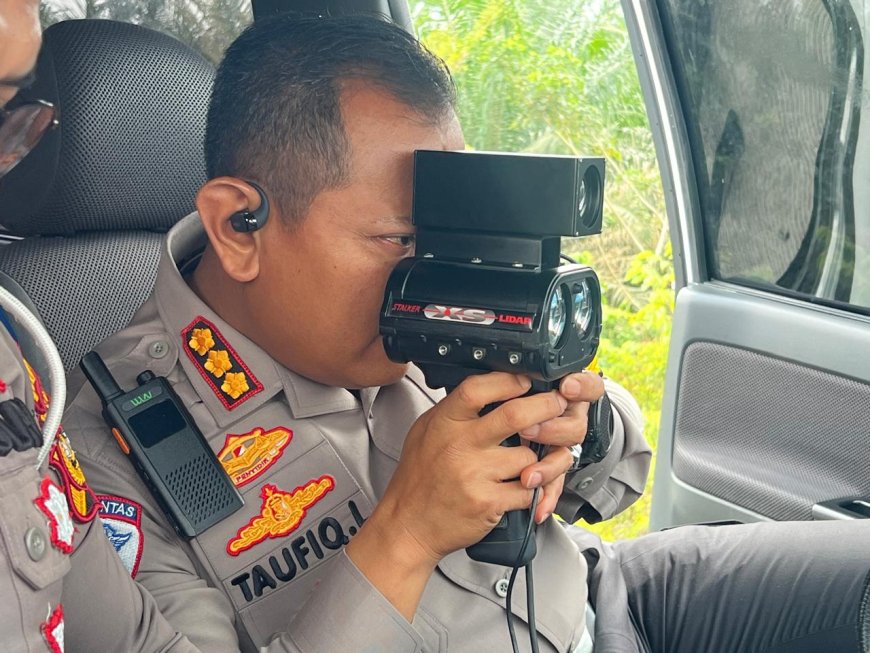 Dirlantas Polda Riau Terus Optimalkan Kepatuhan Lalulintas di Tol Pekanbaru–Bangkinang