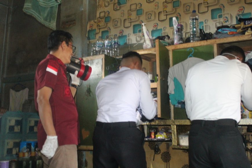 Tegakkan Komitmen Zero Halimar: Lapas Bangkinang Konsisten Gelar Razia