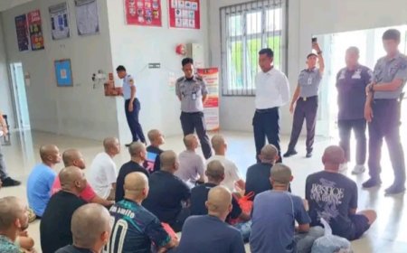 Lapas Narkotika Rumbai Terima Mutasi 25 Warga Binaan dari Lapas Bangkinang