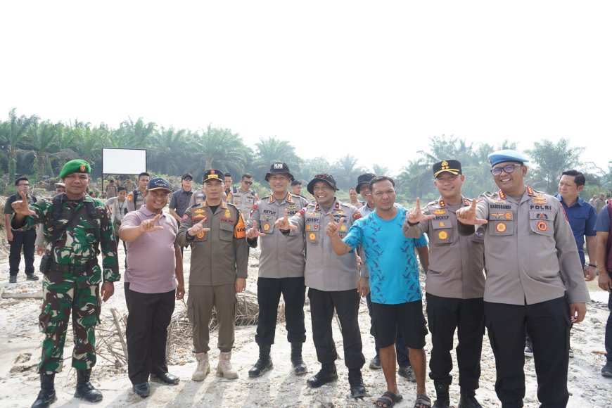 Wakapolda Riau Pimpin Satgas Tindak PETI di Kuansing