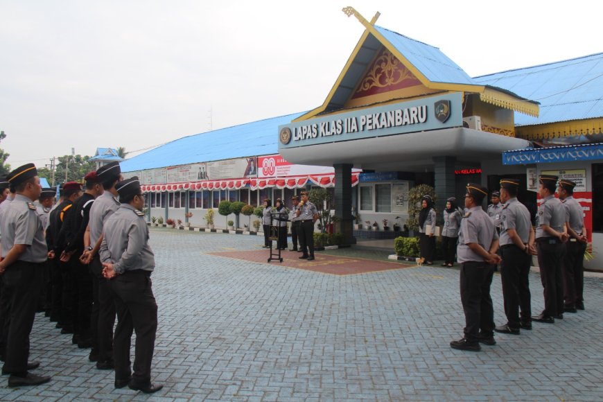 Apel Pagi Pejabat Himbau Pegawai, Persiapan Pemberian Remisi untuk WBP