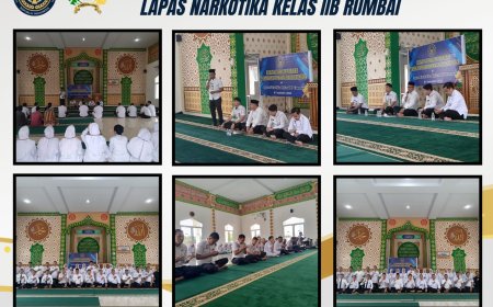 Lapas Narkotika Rumbai Gelar Doa Bersama