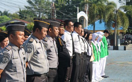 Apel Pagi: Momentum Konsolidasi dan Penguatan Kinerja Lapas Pekanbaru