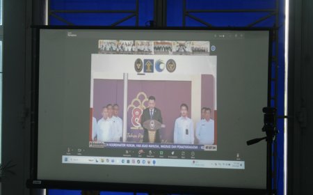 Lapas Narkotika Rumbai Ikuti Apel Bersama Kemenko Hukum, Ham, dan Imipas