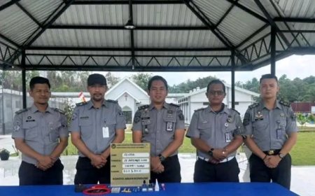 Lapas Narkotika Rumbai Kembali Laksanakan Razia Rutin Blok Hunian