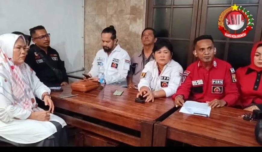 Bendum Aliansi Media Indonesia Laporkan Dugaan Fitnah dan Hoax ke Polda Riau