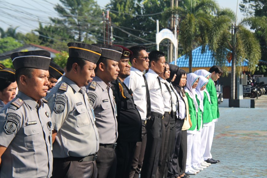 Apel Pagi: Momentum Konsolidasi dan Penguatan Kinerja Lapas Pekanbaru