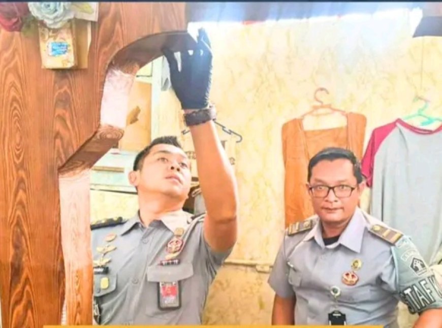Komitmen Wujudkan Zero Halinar, Lapas Narkotika Rumbai Gelar Razia Insidentil