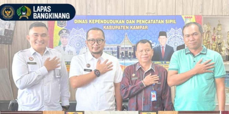 Kolaborasi Lintas Sektor, Kalapas Bangkinang Perkenalkan KOLABSEHAT