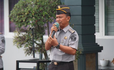 Apel Pagi Lapas Kelas II A Pekanbaru, Tingkatkan Semangat dan Integritas