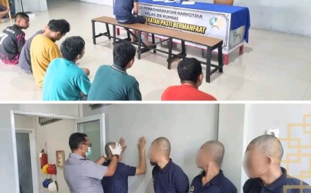 Lapas Narkotika Rumbai Kembali Terima Mutasi Warga Binaan Dari Rutan Siak