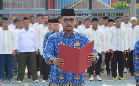 Lapas Kelas IIA Pekanbaru Gelar Upacara Sumpah Pemuda ke-97 Tahun 2025