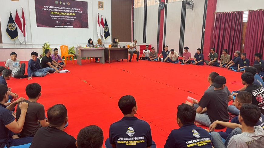 Rehabilitasi di Lapas Pekanbaru, Bentuk Nyata Transformasi Pemasyarakatan