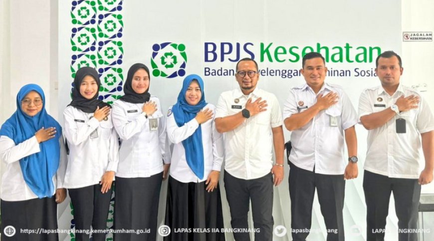 Kalapas Bangkinang Perkuat Kolaborasi Kesehatan Dengan BPJS dan IDI Kampar