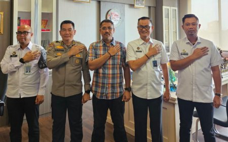 Berantas Narkoba, Kalapas Pekanbaru Temui Diresnarkoba Polda Riau