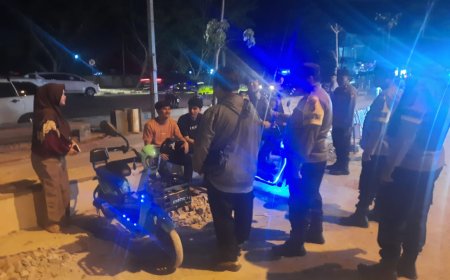 Jaga Kamtibmas, Polsek Bangkinang Kota Gelar Patroli RAGA