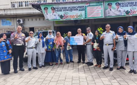 Hari Pertama Operasi Zebra 2025, Samsat Riau Hadir Dekat Wajib Pajak: Edukasi, Layanan, dan Peduli Lingkungan