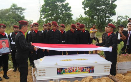 Penghormatan Terakhir, Lapas Pekanbaru Gelar Upacara Pelepasan Jenazah