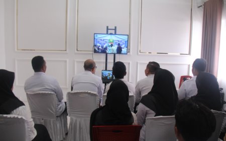 42 Orang Peserta Magang Lapas Pekanbaru Ikuti Kick Off Pemagangan Nasioanal Batch II