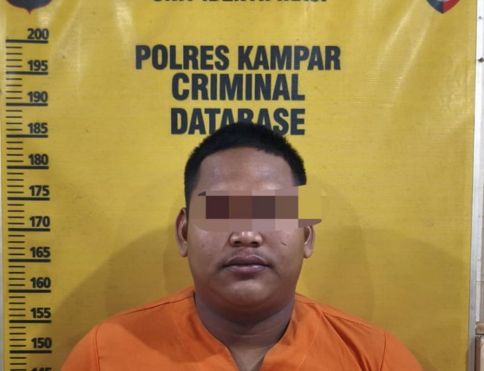 Satreskrim Polres Kampar Tangkap Pelaku Pengeroyokan di Desa Sinama Nenek