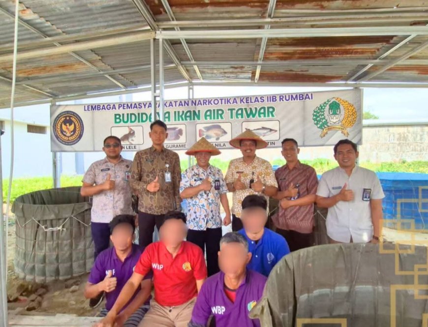 Panen Raya Lapas Narkotika Rumbai, Wujudkan Pemberdayaan Warga Binaan