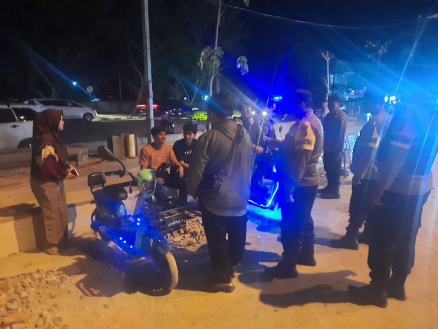 Jaga Kamtibmas, Polsek Bangkinang Kota Gelar Patroli RAGA