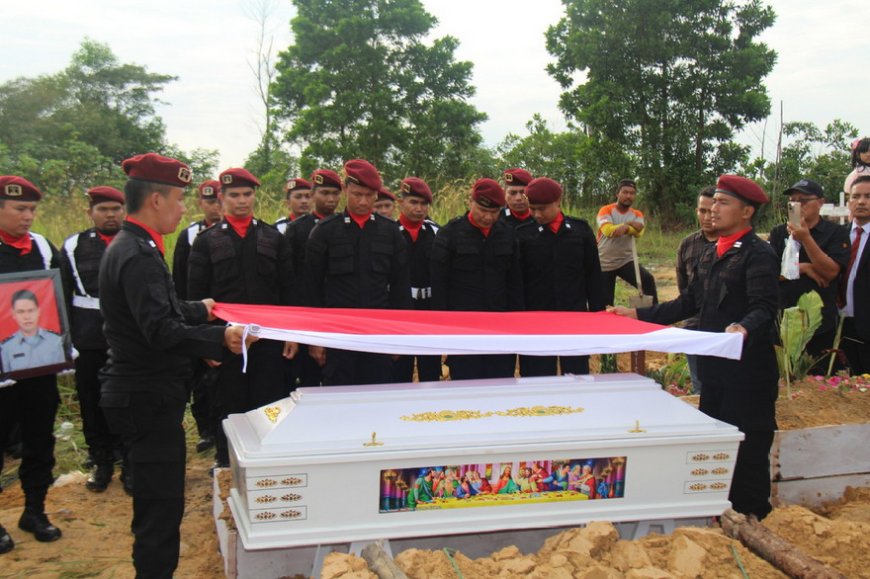 Penghormatan Terakhir, Lapas Pekanbaru Gelar Upacara Pelepasan Jenazah