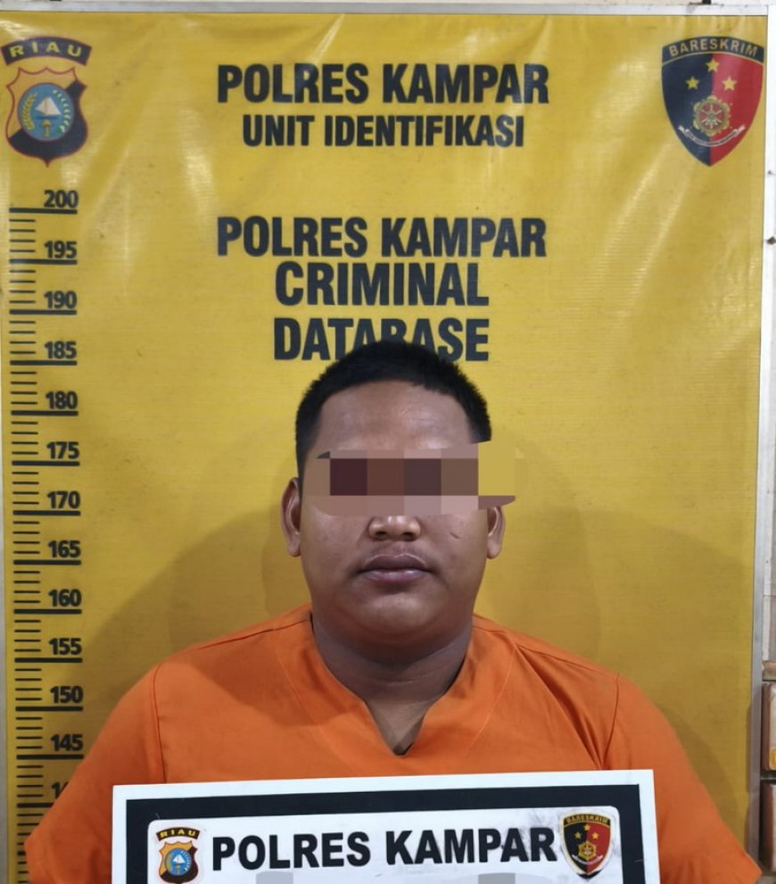 Satreskrim Polres Kampar Tangkap Pelaku Pengeroyokan di Desa Sinama Nenek