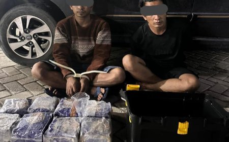 Tim Gabungan Bea Cukai dan Polda Riau Gagalkan Penyeludupan Narkotika