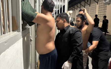 Lapas Kelas IIA Pekanbaru Kembali Gelar Razia Gabungan Internal