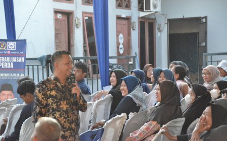 Wakil Ketua DPRD Pekanbaru Sosialisasikan Perda Nomor 13 Tahun 2021 di Bukit Raya